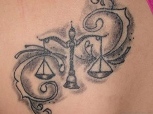 Татуировки подходящие знаку зодиака Весы