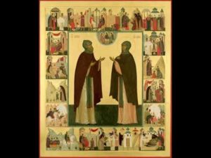 Православная икона Житие