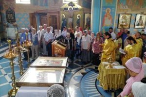 Русская православная икона Николы Зарайского