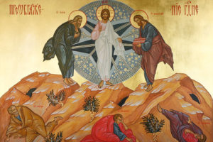 Русская православная Икона преображение Господне