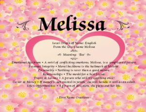 Значение женского имени Мелисса и его влияние на жизнь