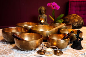 Сильная медитация на тибетские поющие чаши