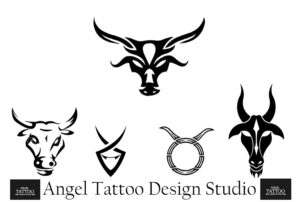 Татуировки для гороскопа знака зодиака Телец