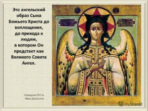 Православная икона благое Молчание