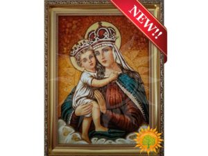 Икона Божьей Матери с младенцем
