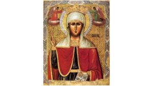 Чудодейственная икона Святой мученицы Параскевы Пятницы.