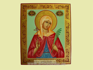 Сильная икона святой Валентины