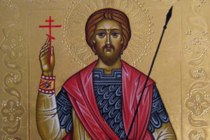 Православная икона святого Валентина