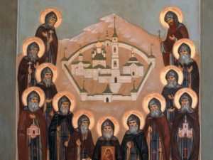 Христианские иконы оптинских старцев