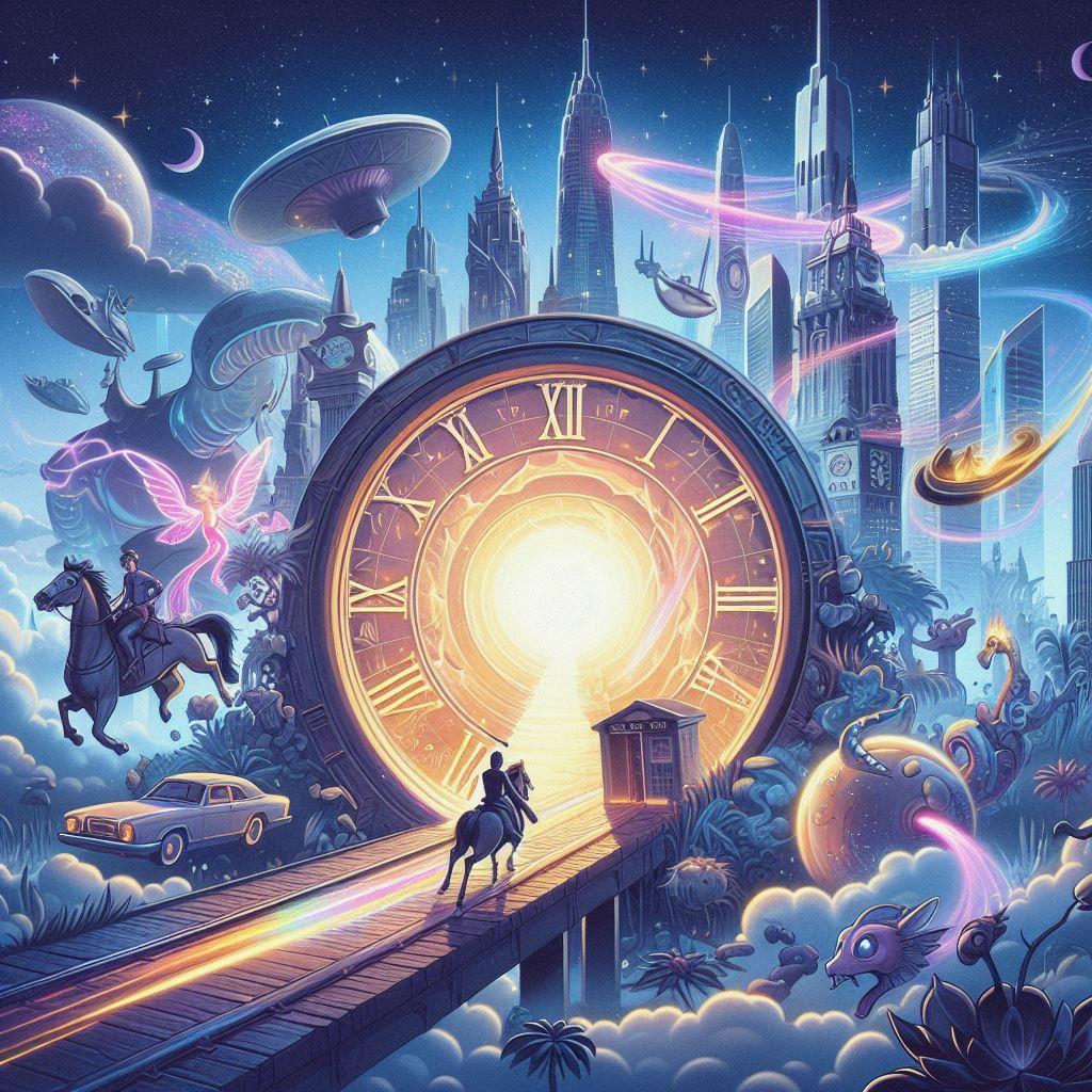 ⏳ Путешествие во времени: из фантастики в реальность: 🌌 Черные дыры и червоточины: порталы в будущее или прошлое?